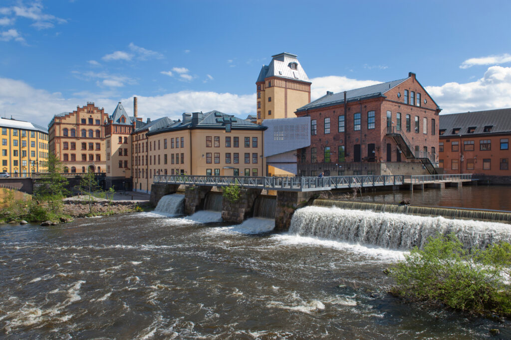 Campus Norrköping och strömmen
